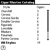 [Cigar Master Catalog]